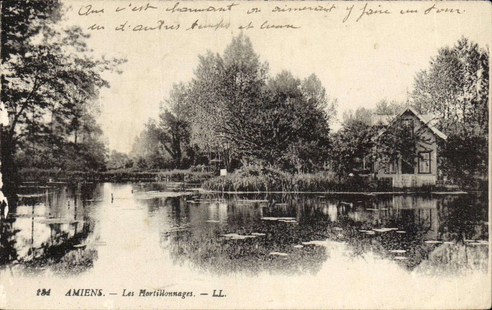 CPA Amiens Les hortillonnages