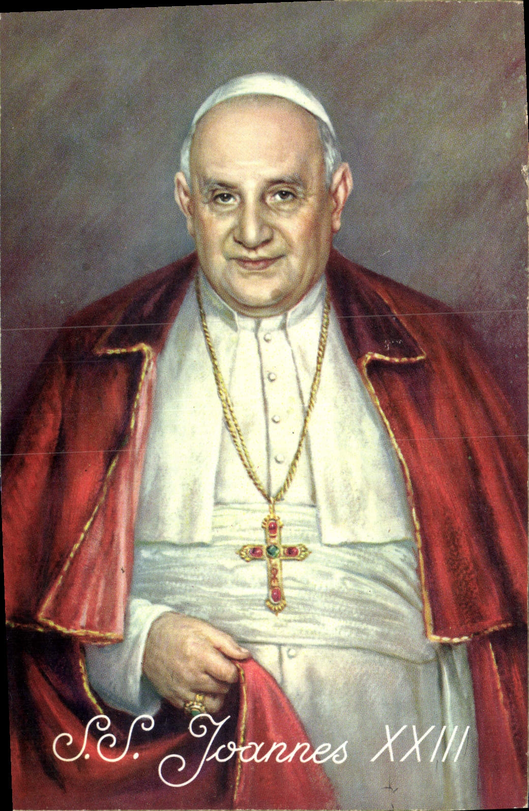 VINTAGE POSTCARD Pope S Joanes XXIII