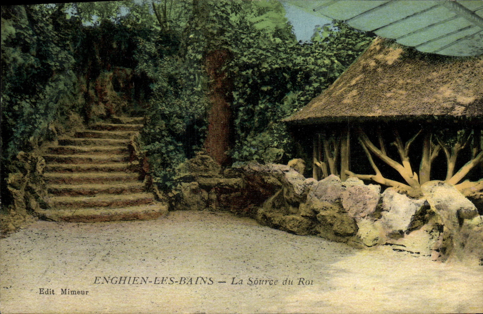 CPA Enghien Les Bains La Source du Roi