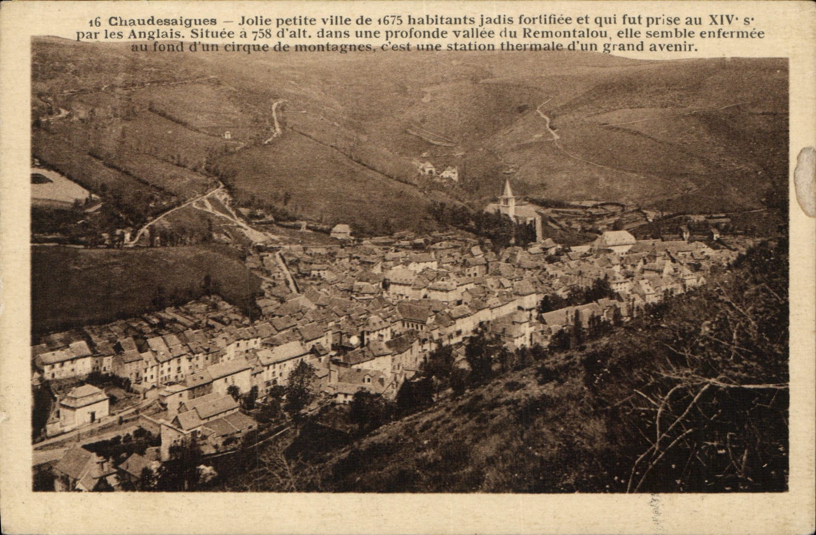 CPA Chaudesaigues