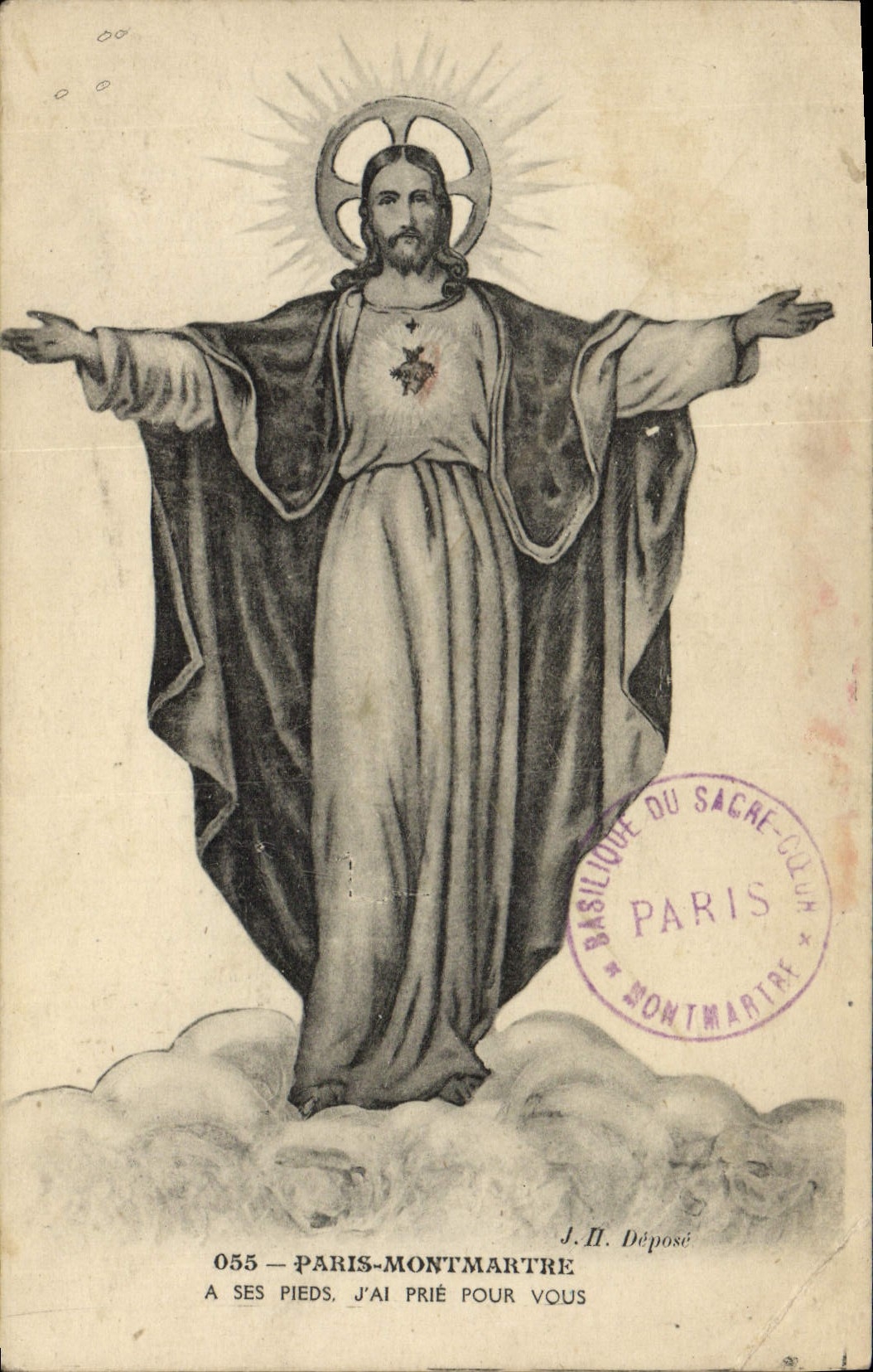 VINTAGE POSTCARD Paris Montamartre has Its Feet I Have Request For You