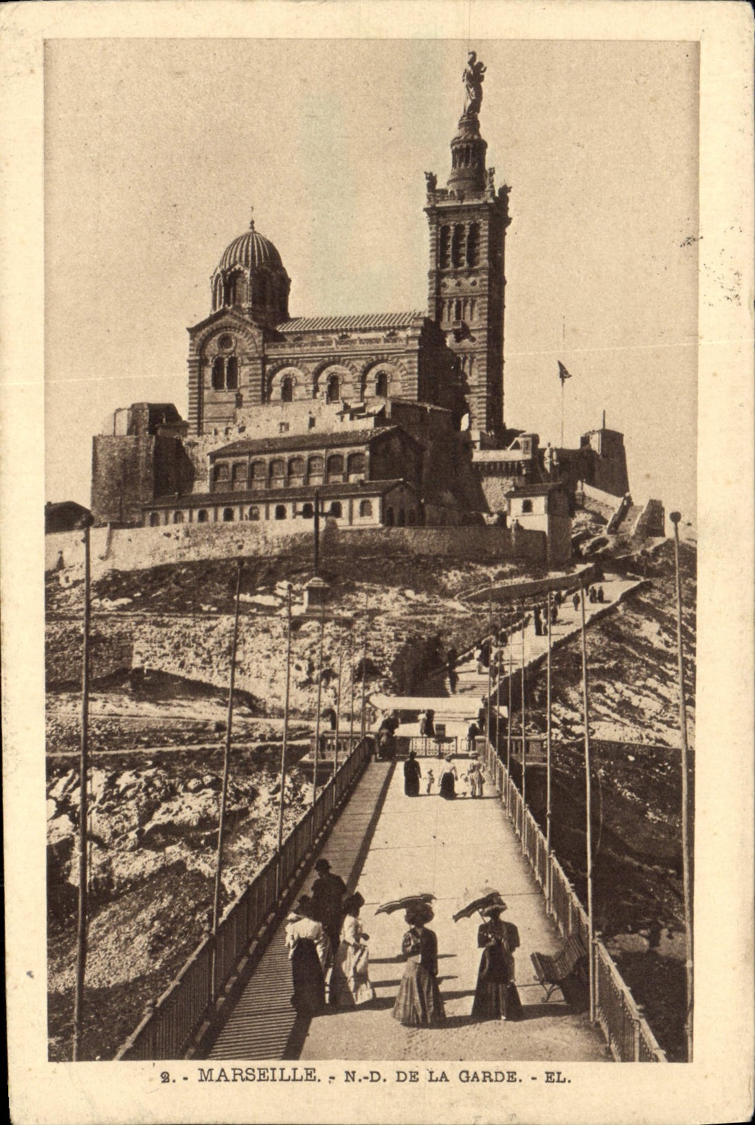 CPA Marseille Notre Dame De La Garde