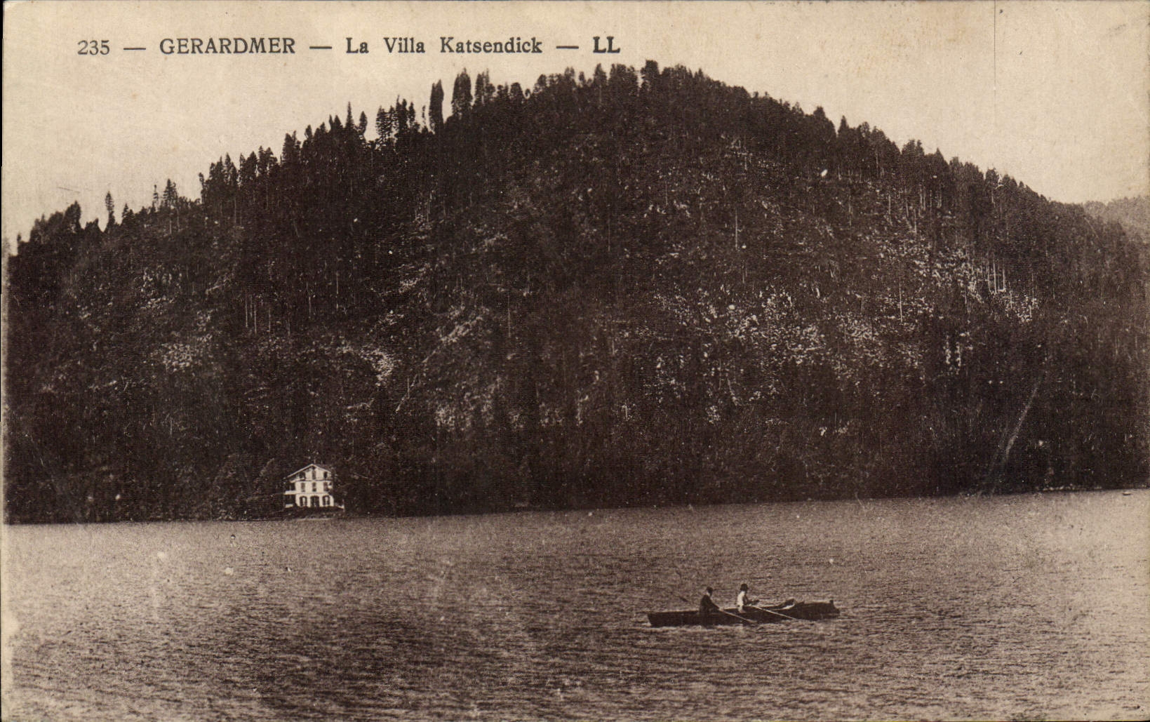 VINTAGE POSTCARD Gerardmer the Katsendick Villa