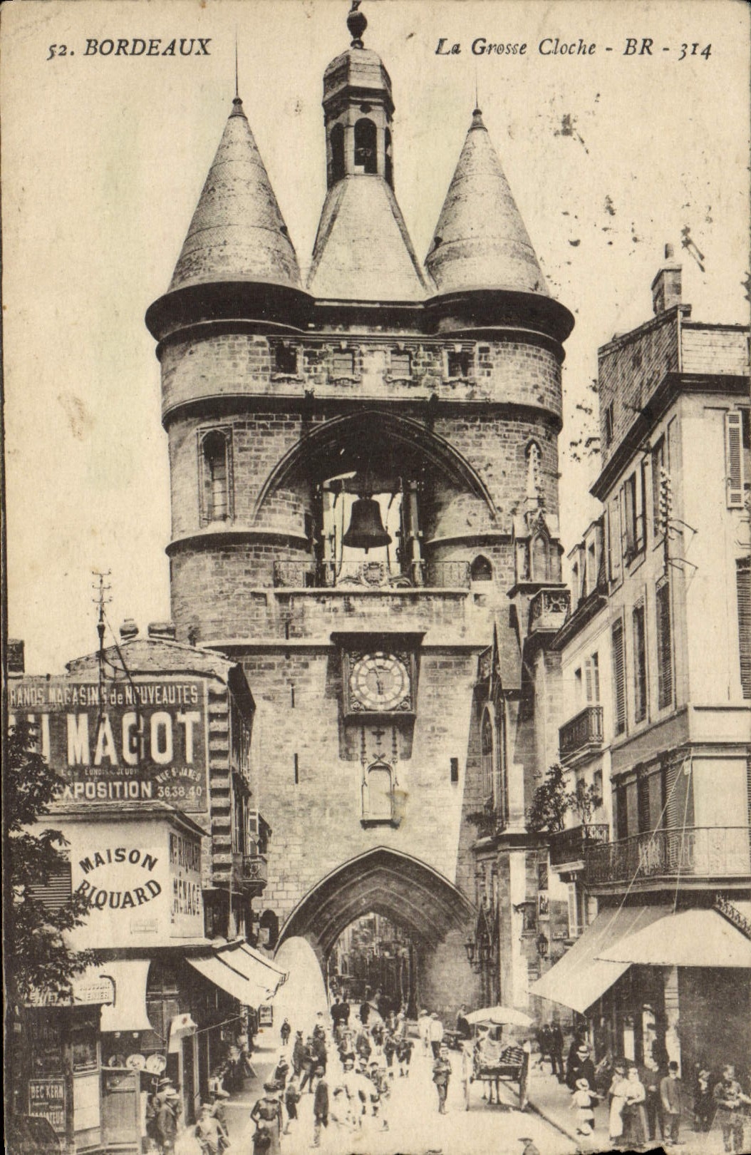 CPA Bordeaux La Grosse Cloche