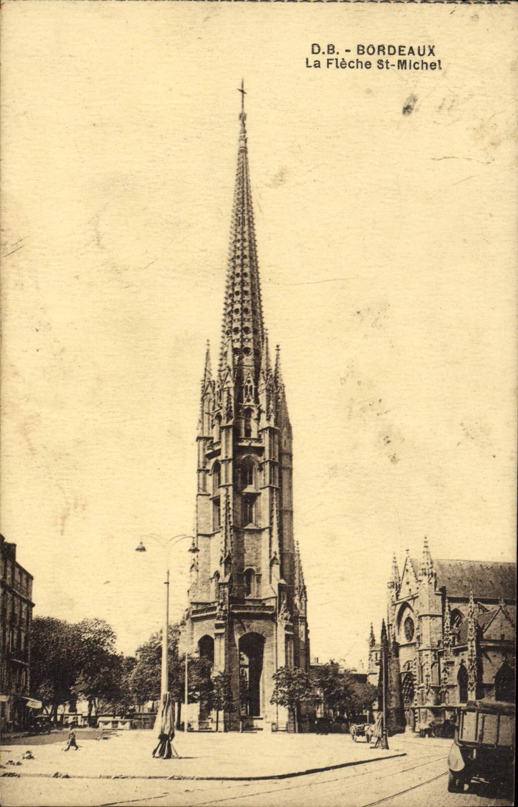 CPA Bordeaux La Fleche St Michel