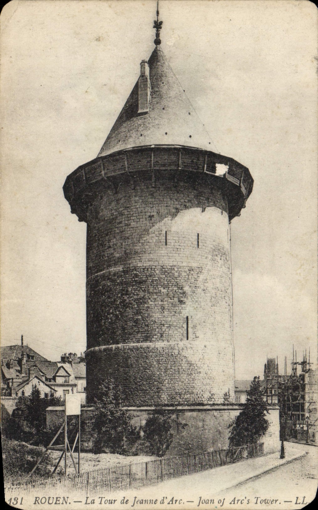 CPA Rouen La Tour De Jeanne d'Arc
