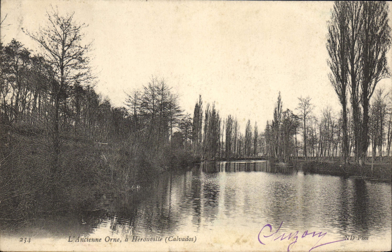 La POSTAL de la VENDIMIA que la vieja adorna tiene Herouville