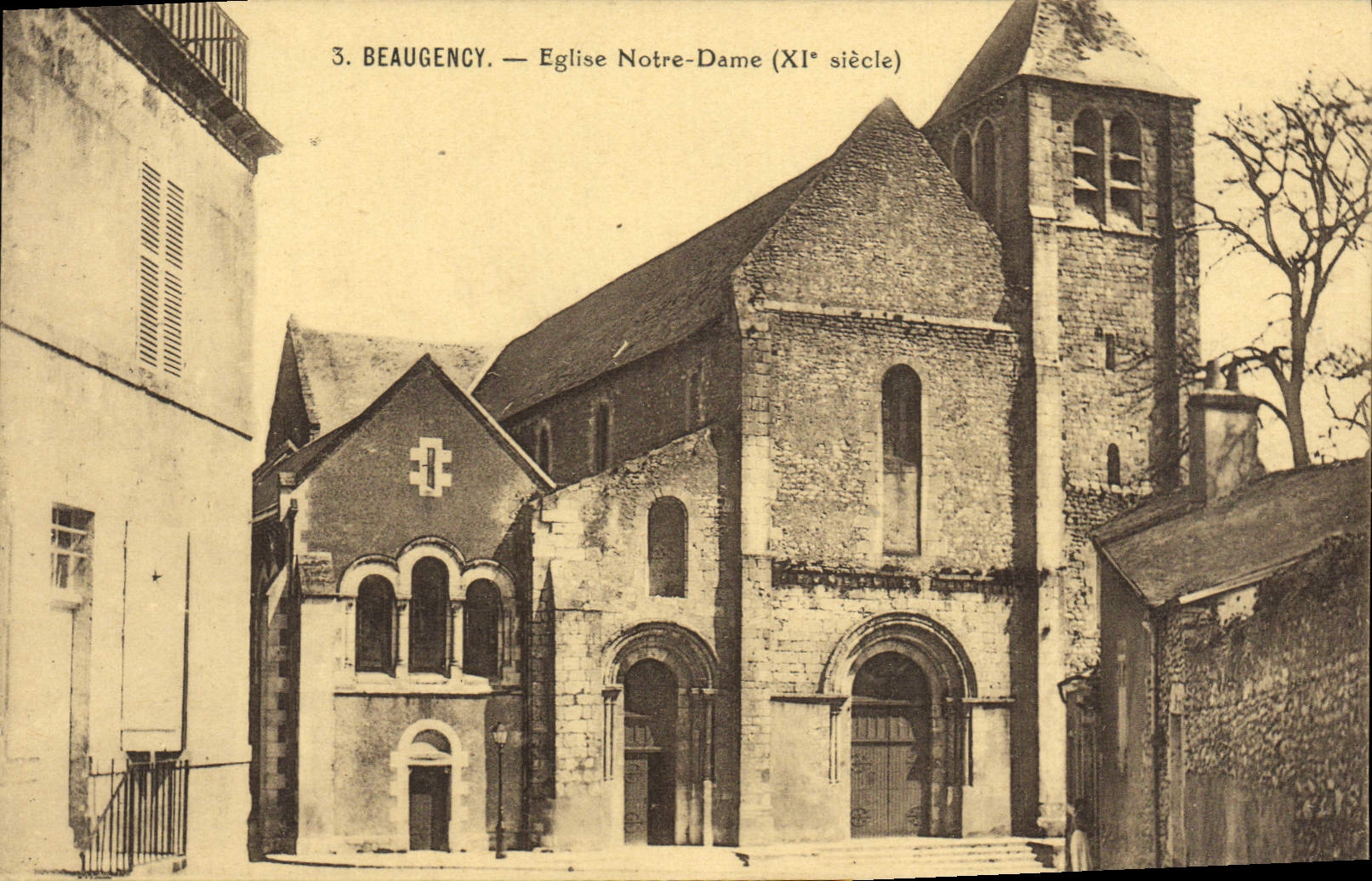 CPA Beaugency Eglise Notre Dame