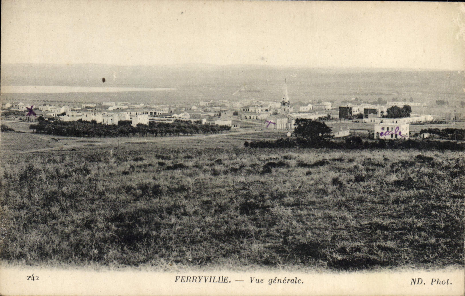CPA Ferryville vue Generale