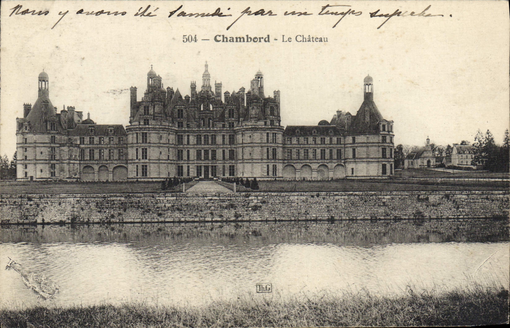 CPA Chambord Le Chateau