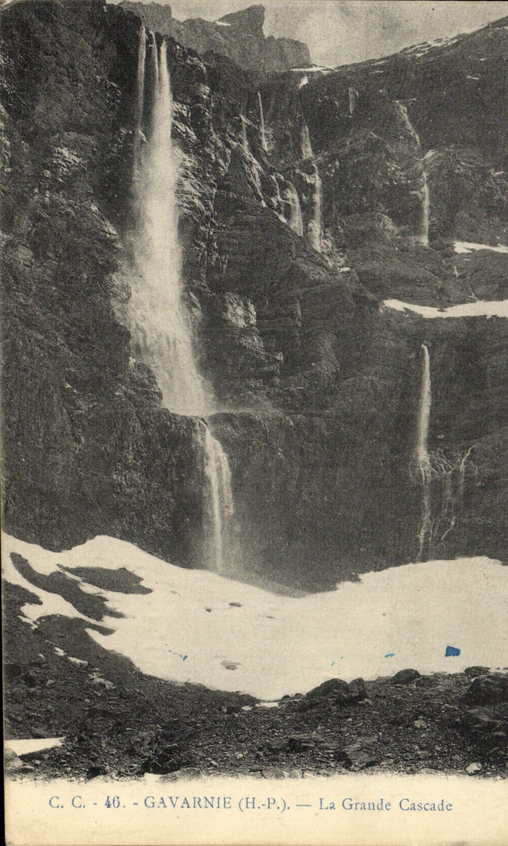CPA Gavarnie La Grande Cascade