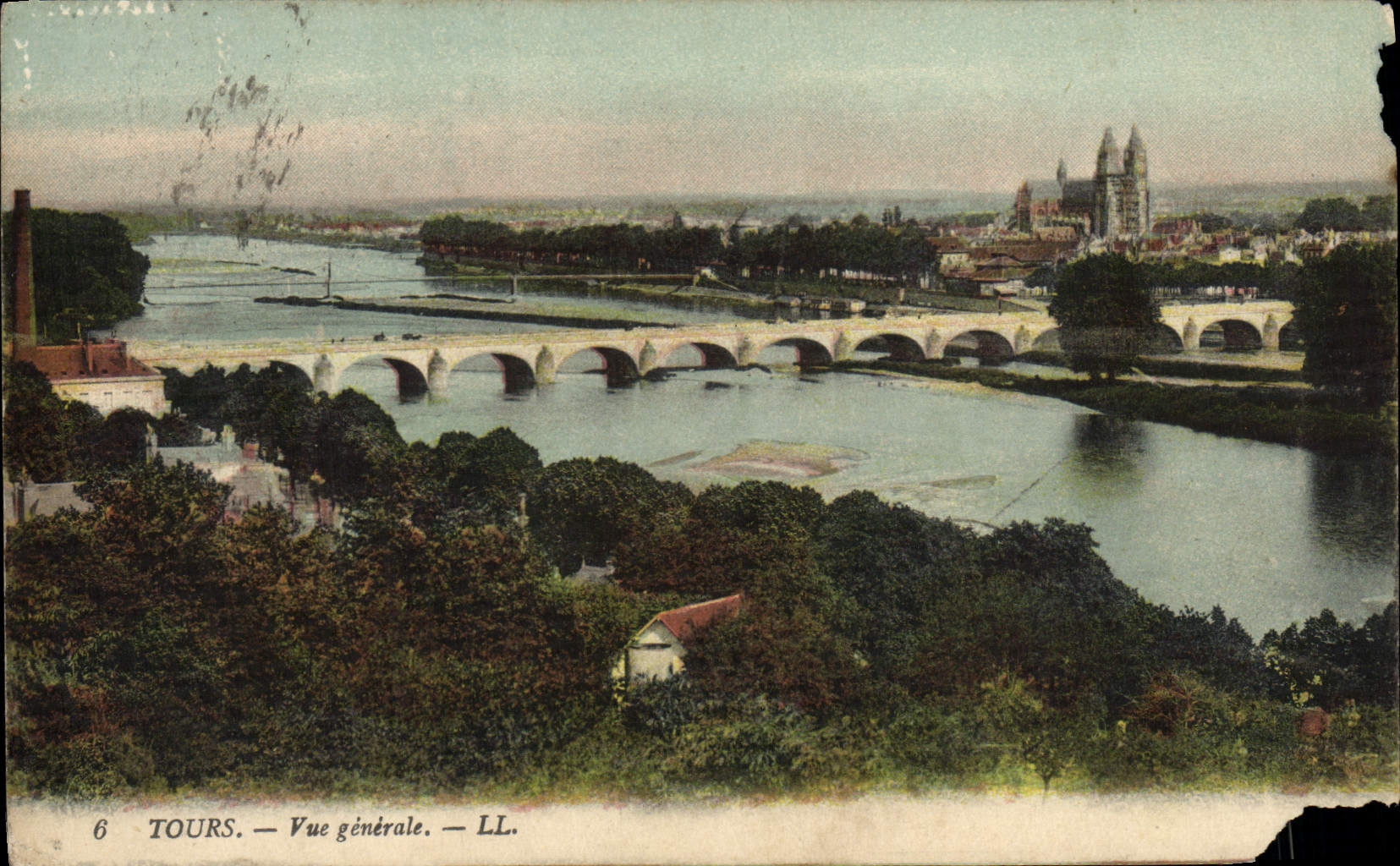 CPA Tours Vue Generale