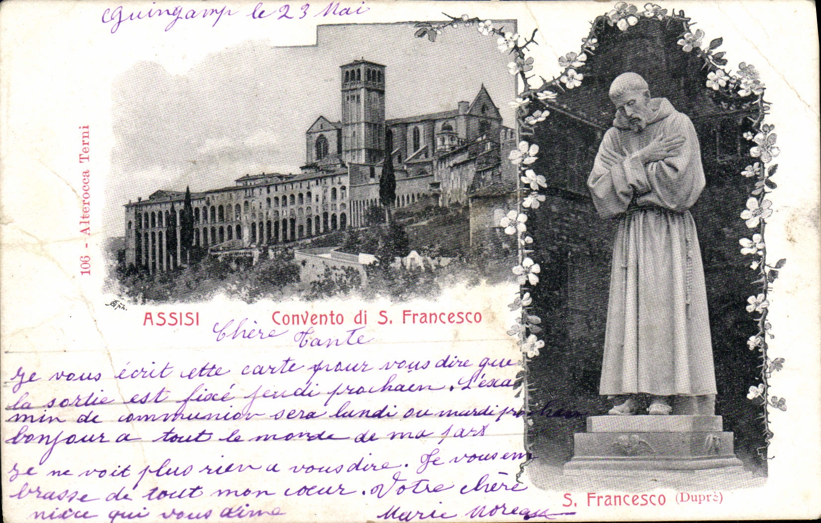 CPA Assisi Convento Di S Francesco
