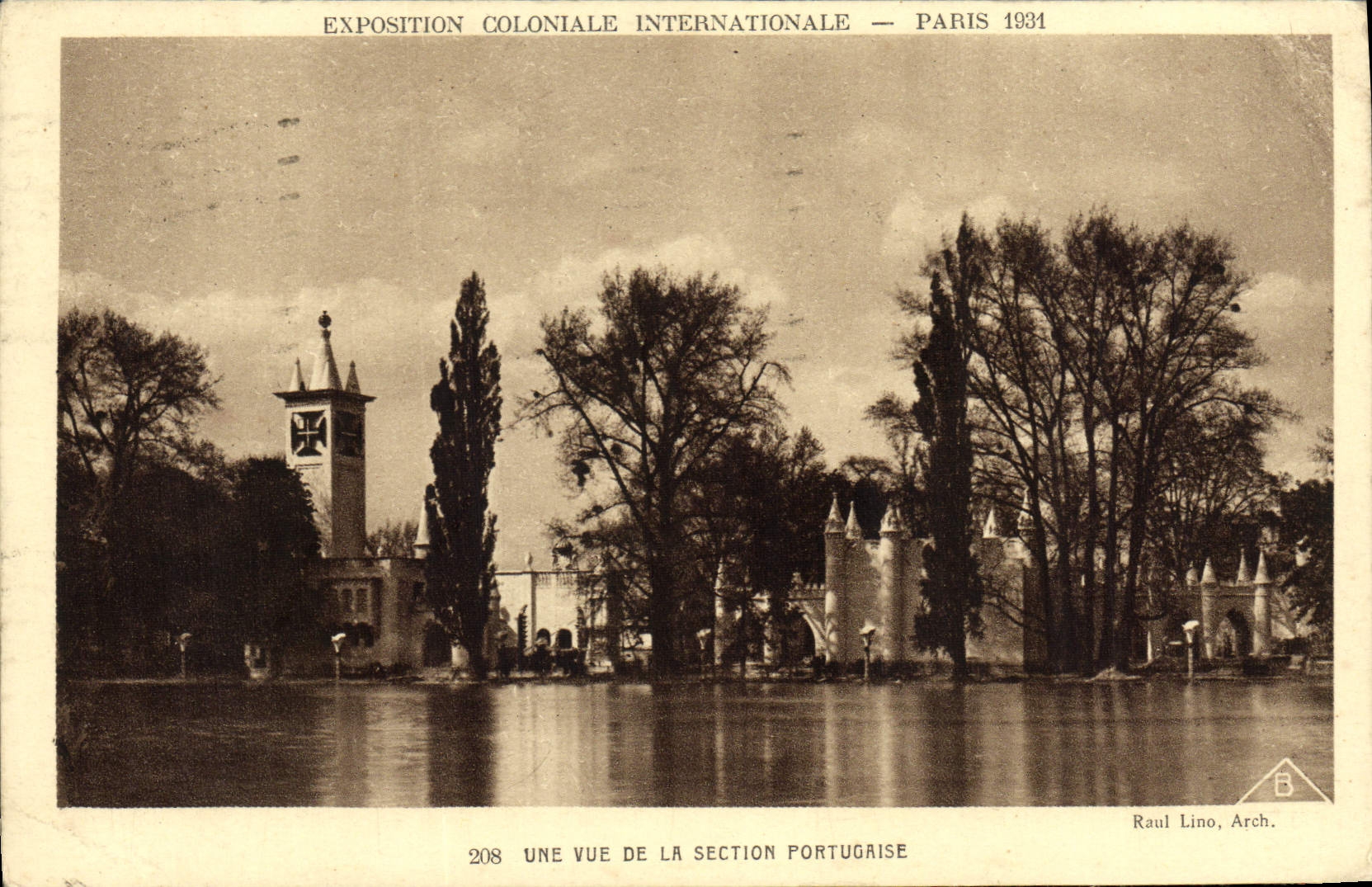 CPA Exposition Coloniale Internationale Paris 1931 Une vue de la section portugaise