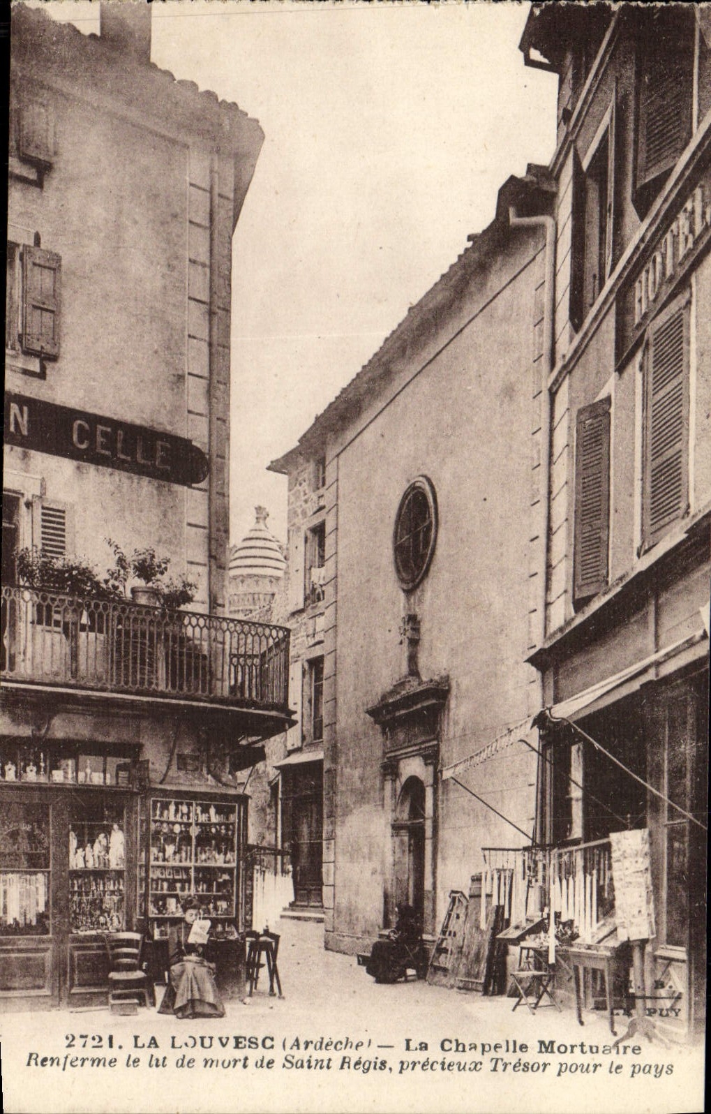 CPA La Louvesc La Chapelle Mortuaire