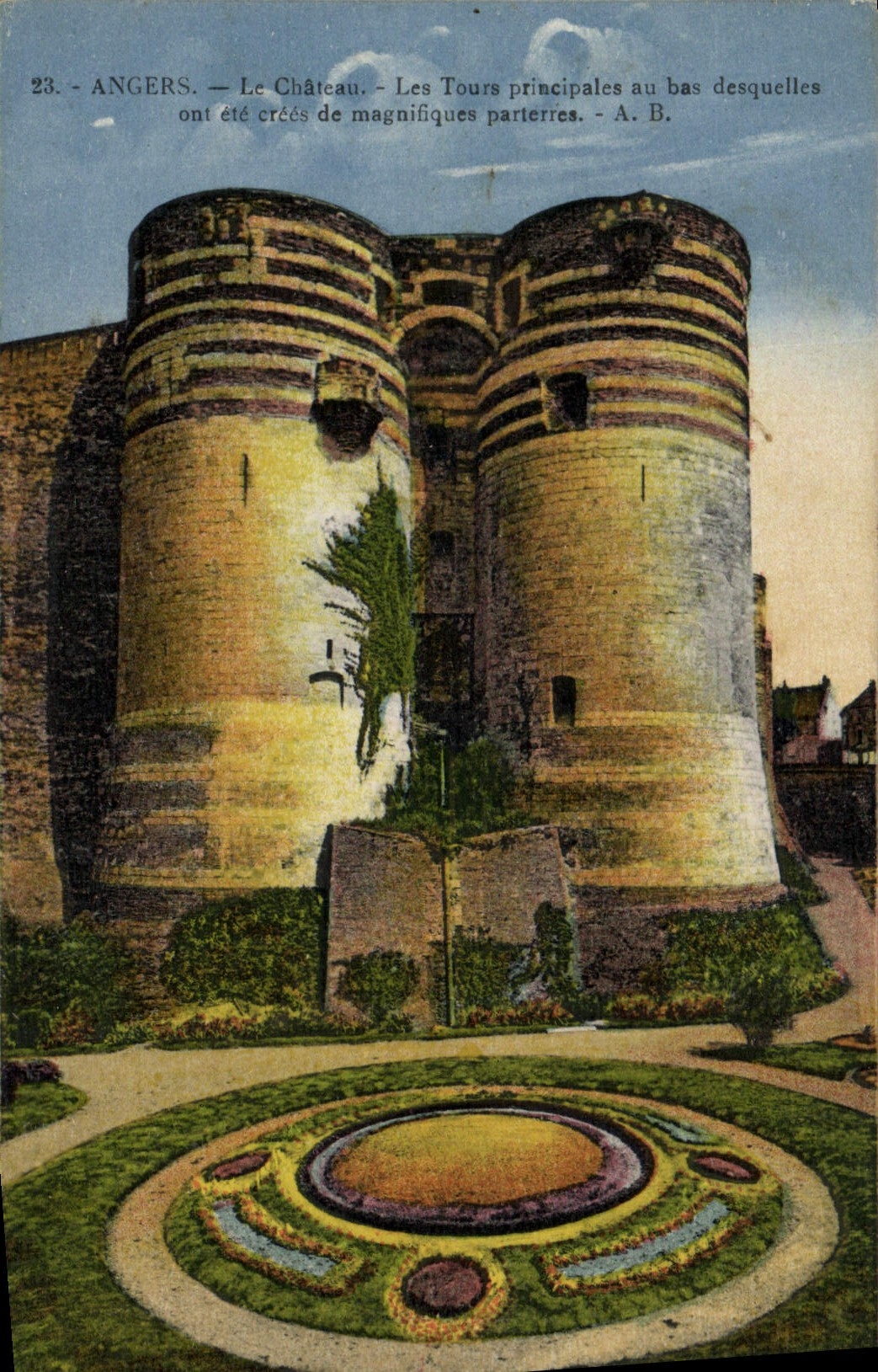 CPA Angers Le Chateau 