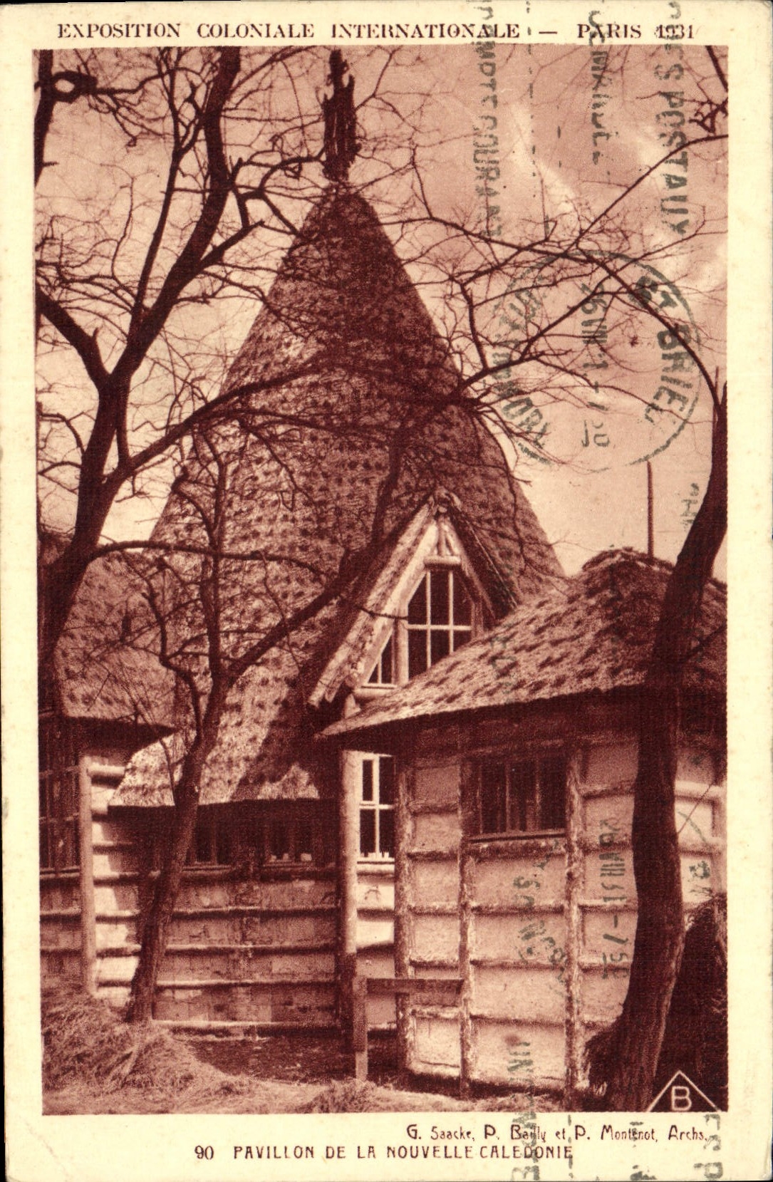 CPA Exposition Coloniale International Paris 1931 Pavillon de la Nouvelle Caledonie