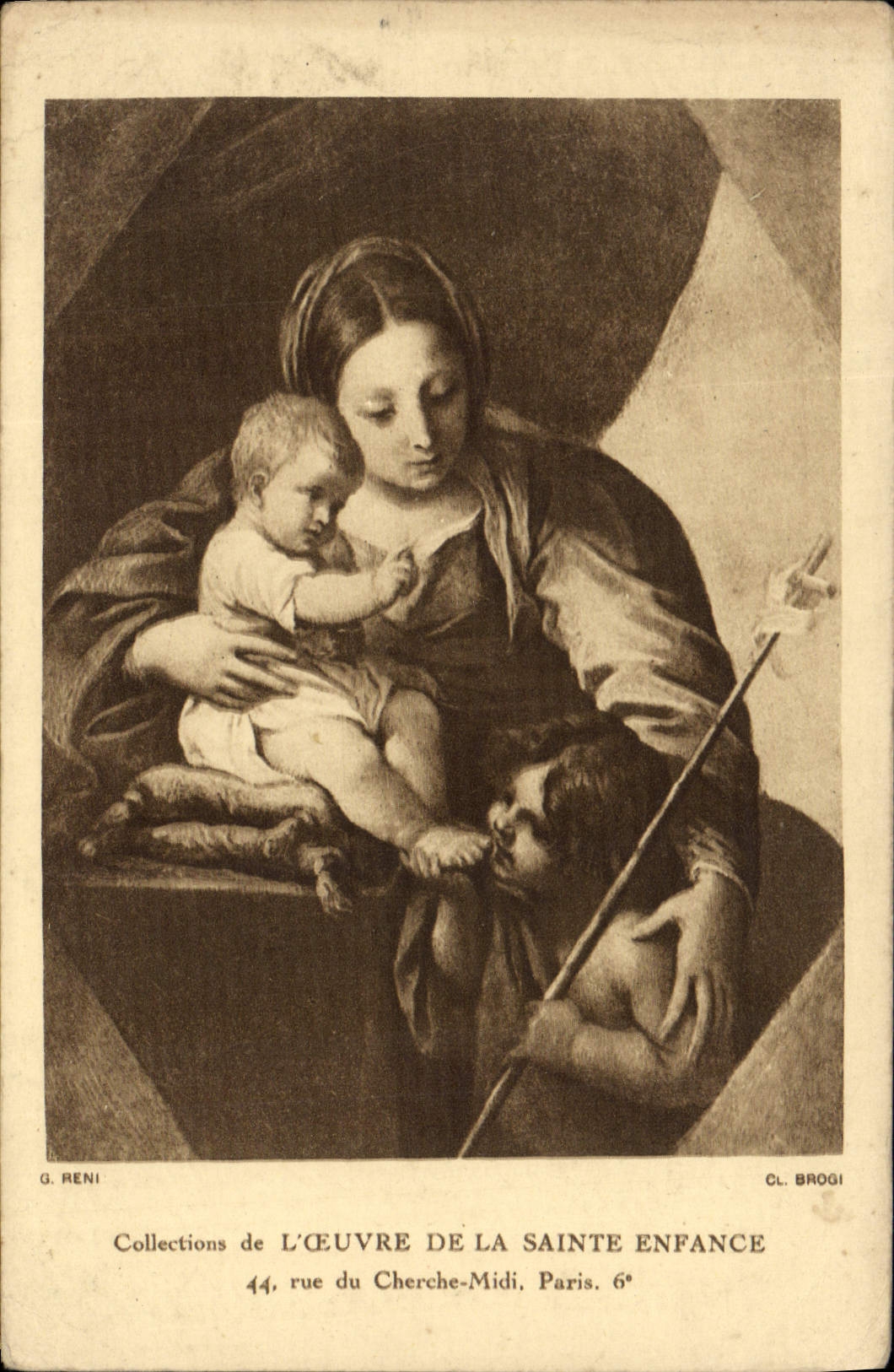 VINTAGE POSTCARD Reni Brogi