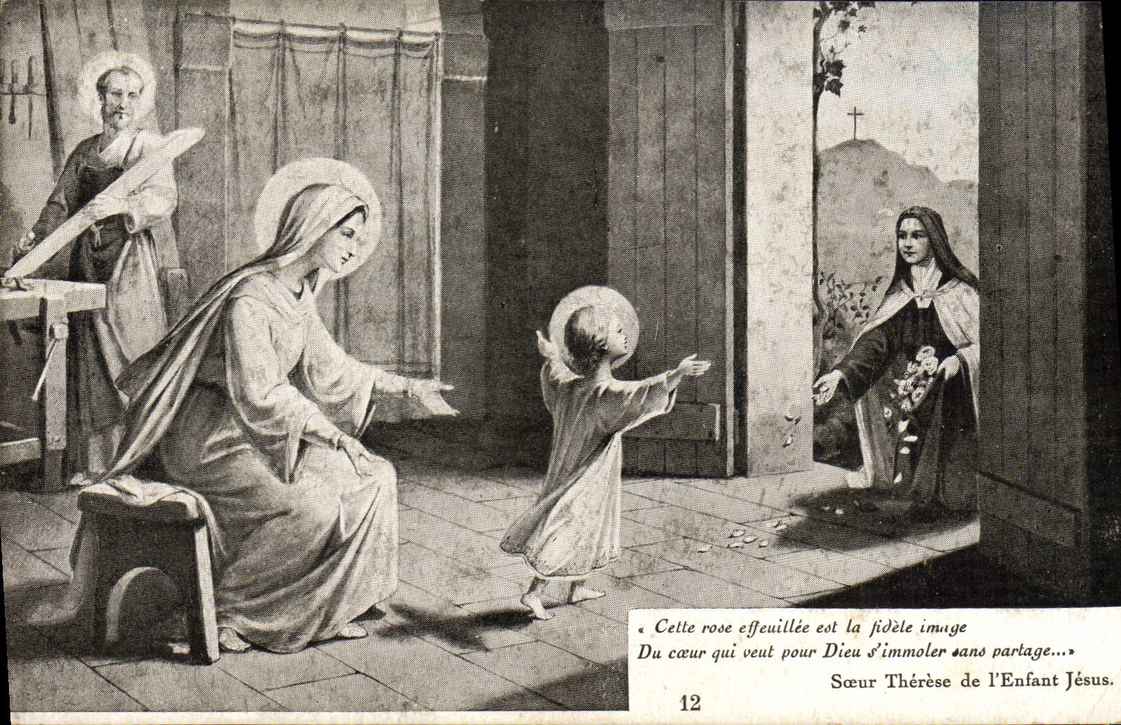 VINTAGE POSTCARD Sister Therese de I' Enfant Jesus