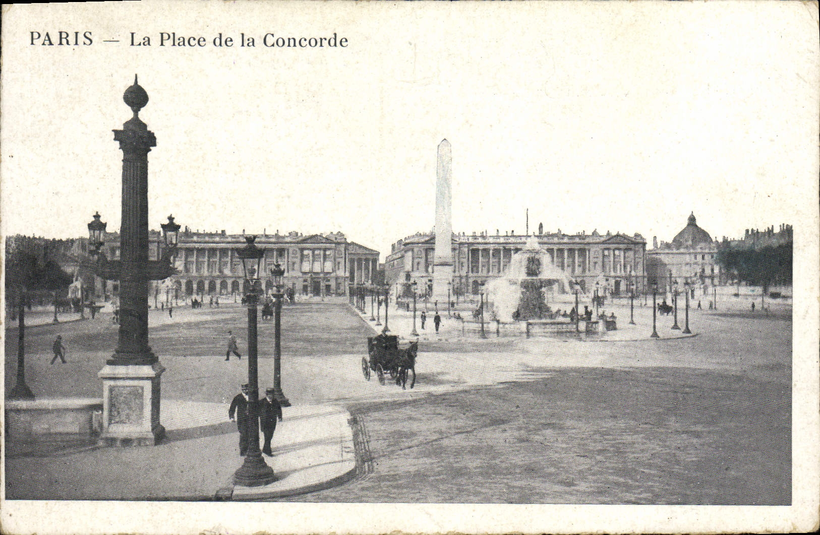 CPA Paris La Place de la Concorde
