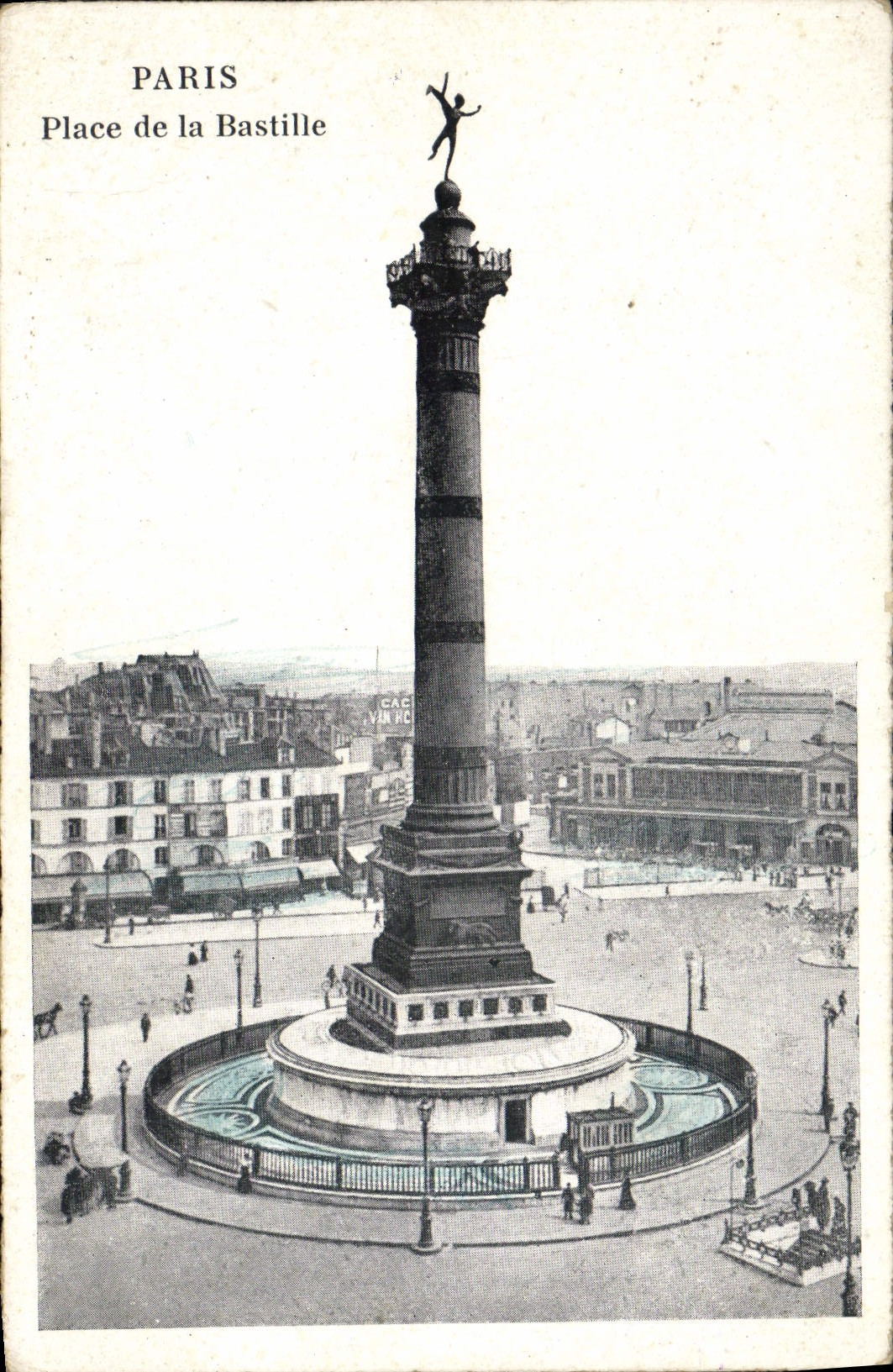CPA Paris Place de la Bastille
