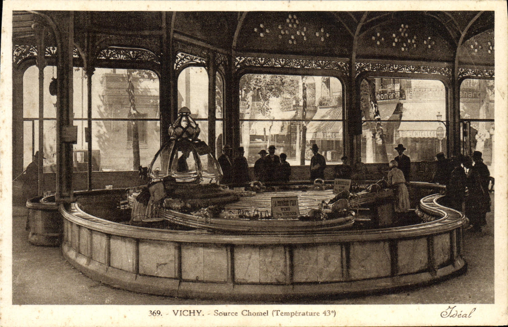 CPA Vichy Source Chomel