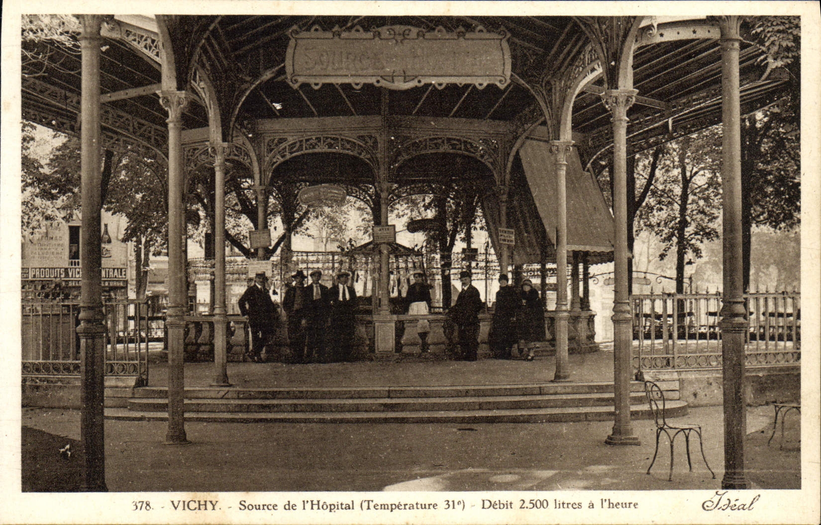 CPA Vichy Source de I'Hopital