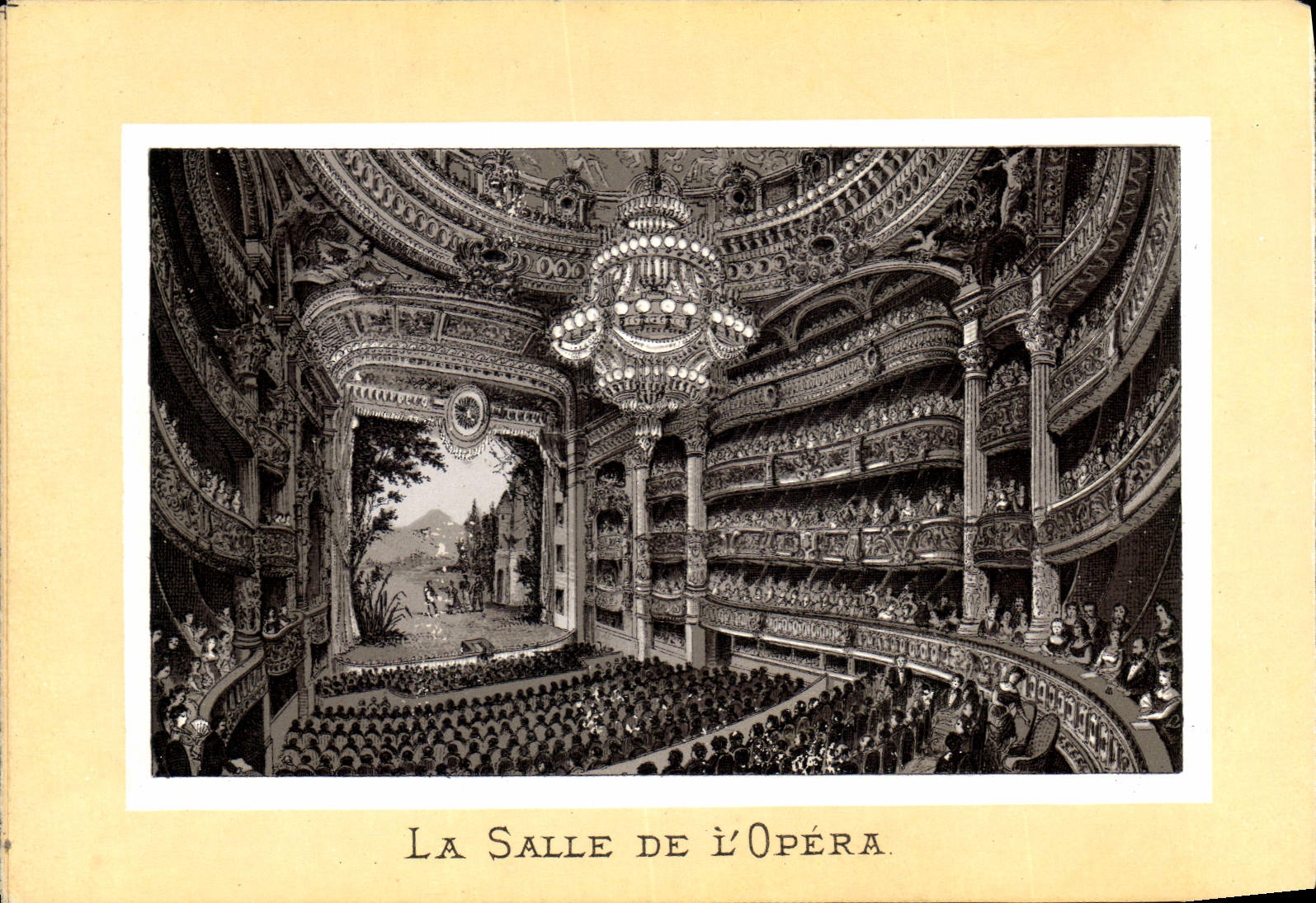 CPA Paris La Salle De L'Opera