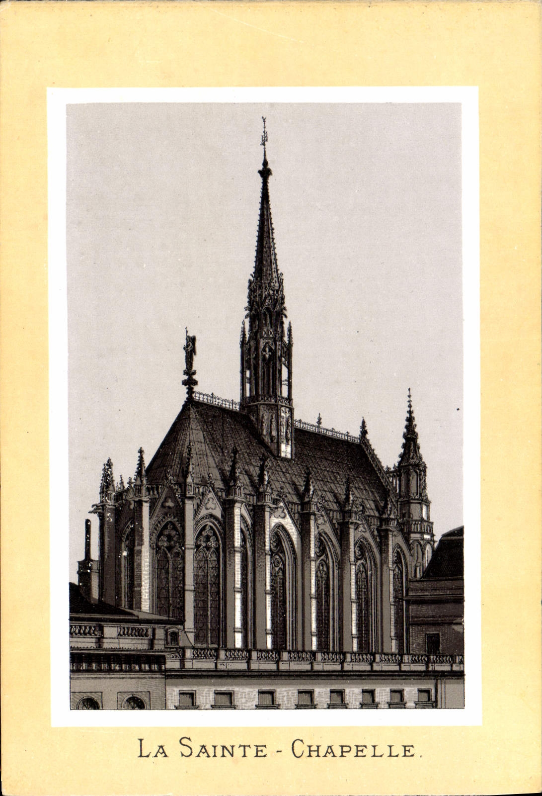 CPA Paris La Sainte Chapelle