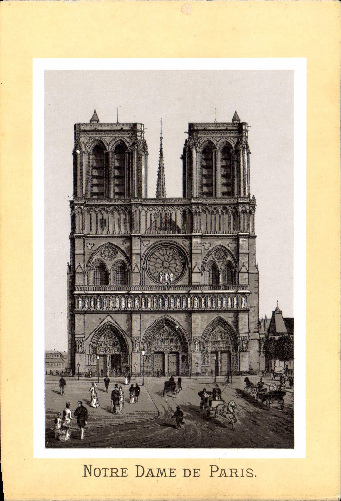 CPA Paris Notre Dame De Paris