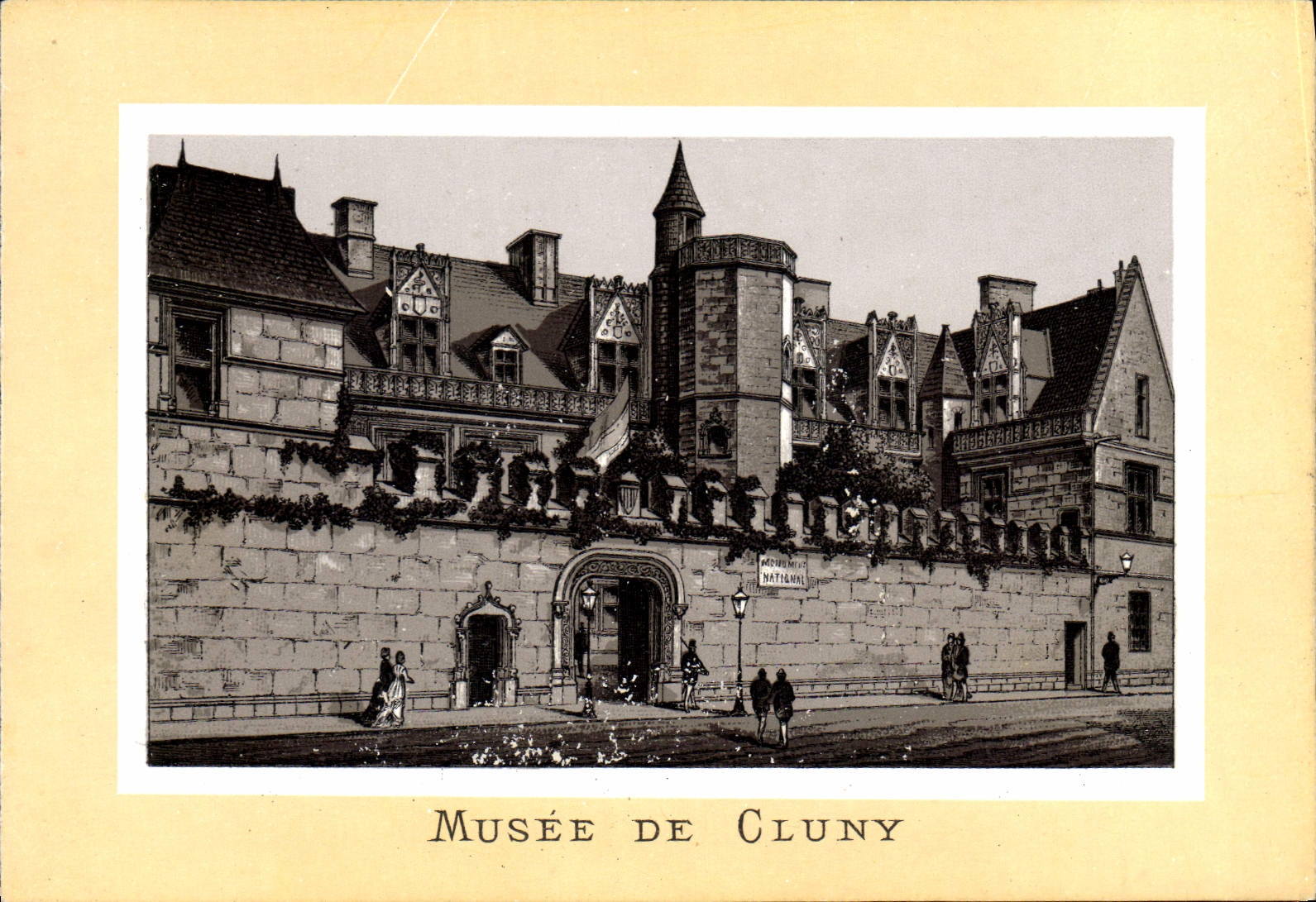 CPA Paris Musee De Cluny