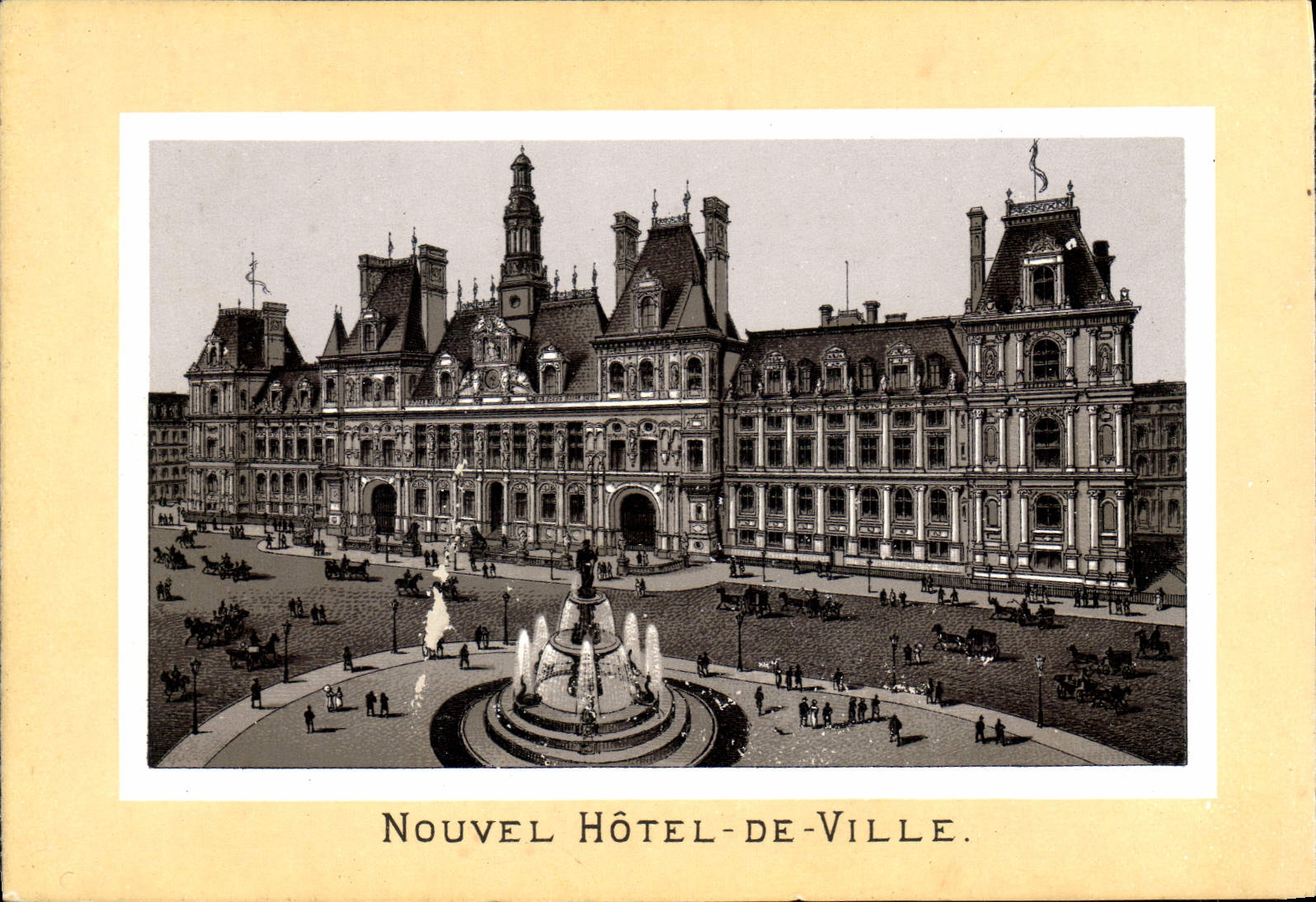 CPA Paris Nouvel Hotel De Ville