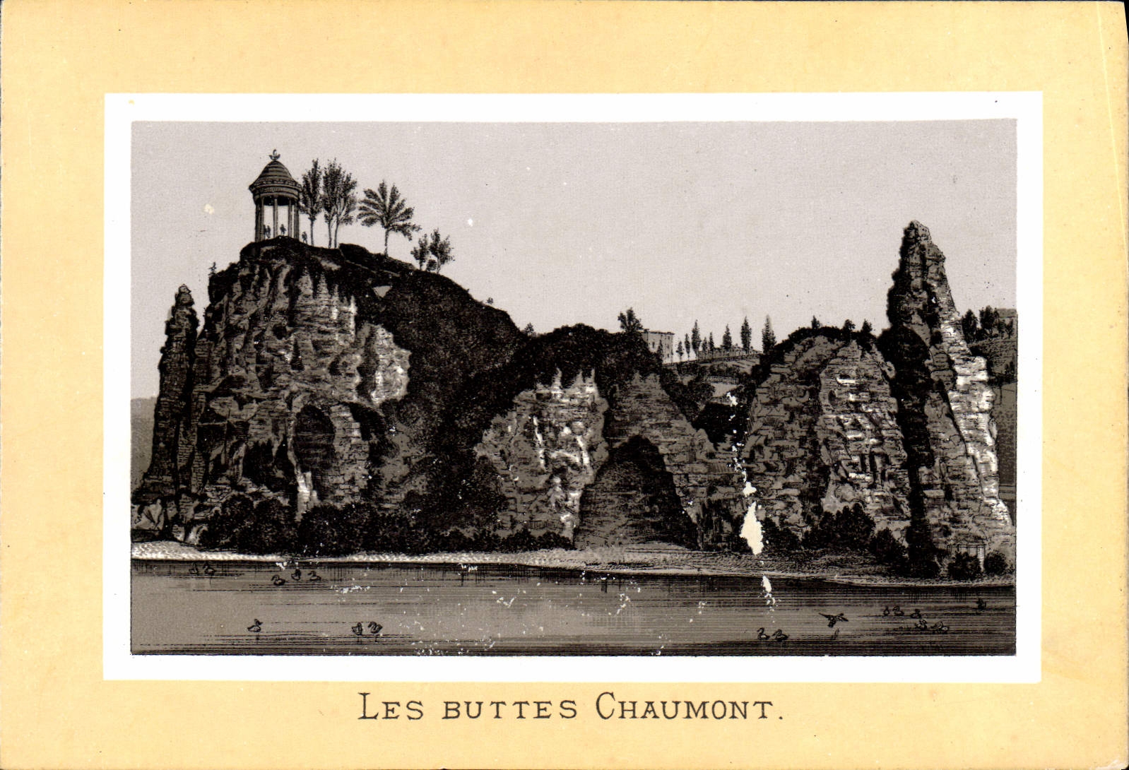 CPA Paris Les Buttes Chaumont
