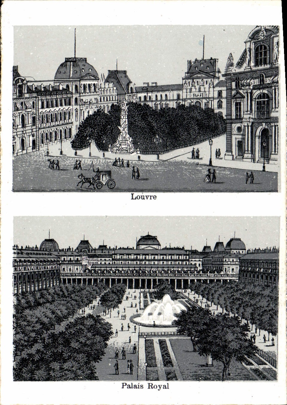 CPA Paris Louvre Palais Royal