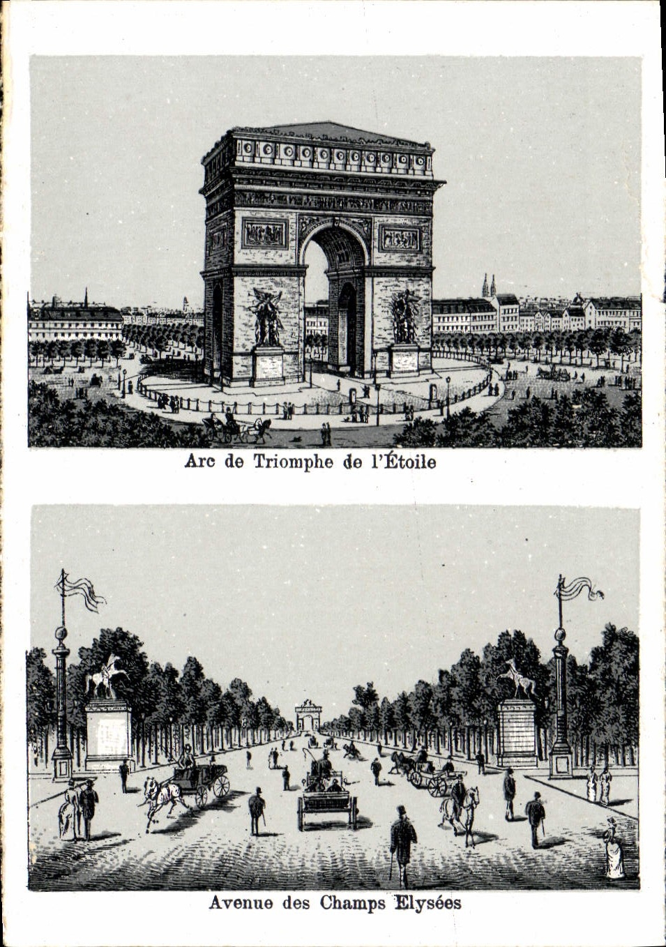 CPA Paris Arc de Triomphe de I'Etoile