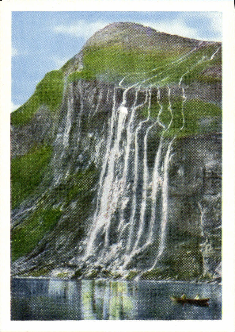 MODERN CARD Syv Sostre Geirangerfjord