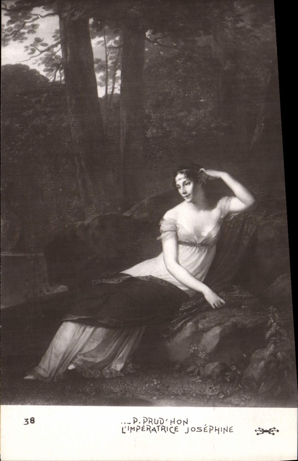 CPA Prud'Hon Lmperatrice Josephine