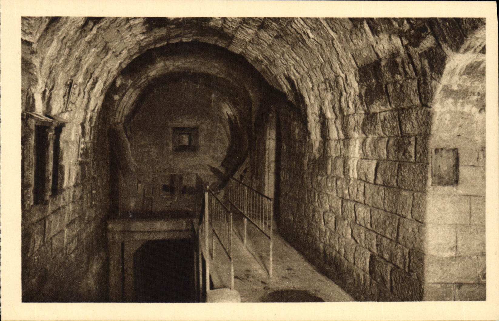 VINTAGE POSTCARD Extremely of Douaumont co-operative Canteen amenagee by the Militaria Germans