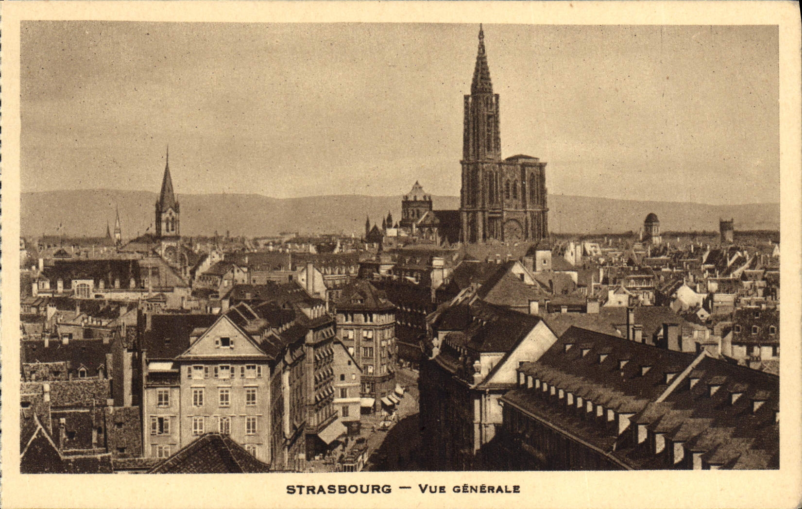 Opinión de Strabourg de la POSTAL de la VENDIMIA