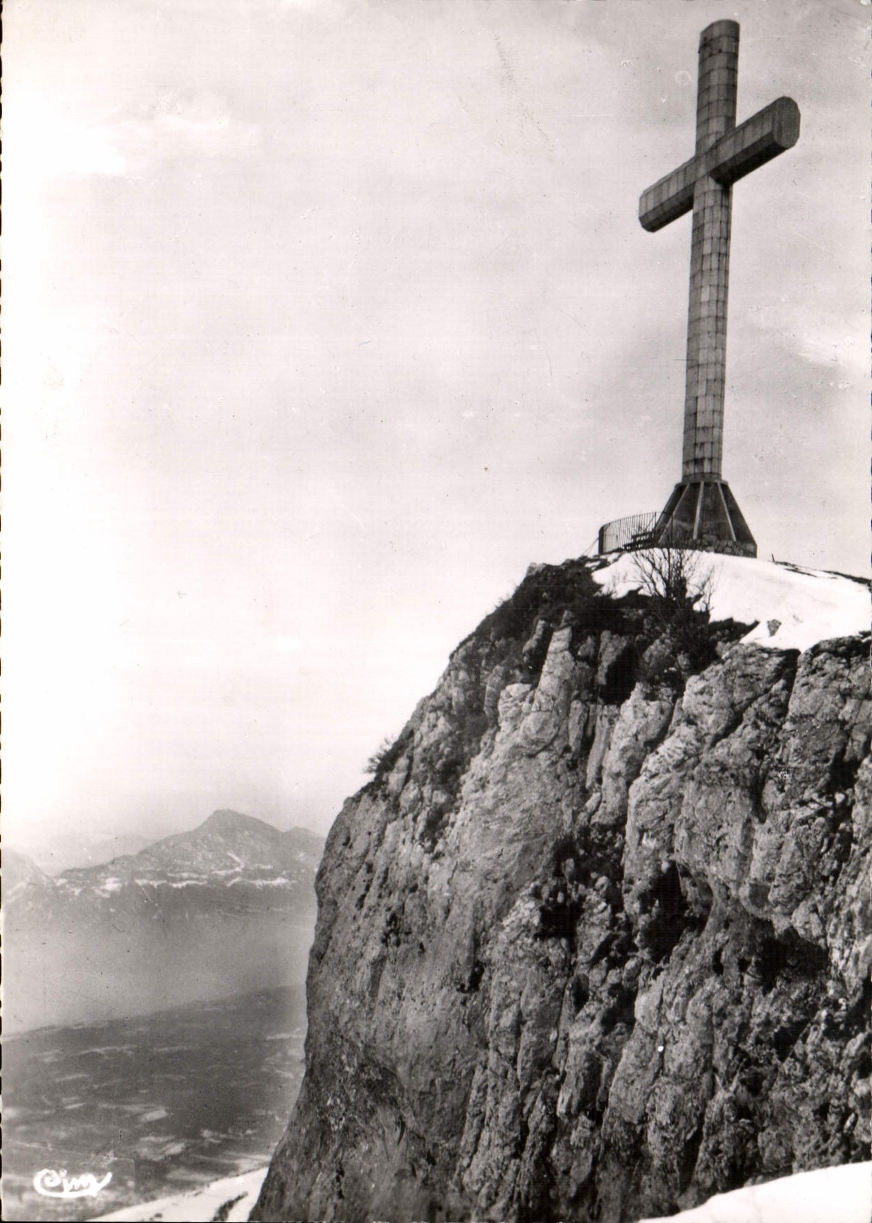 MODERN CARD Picturesque Savoy Deserts the Cross of Nivolet