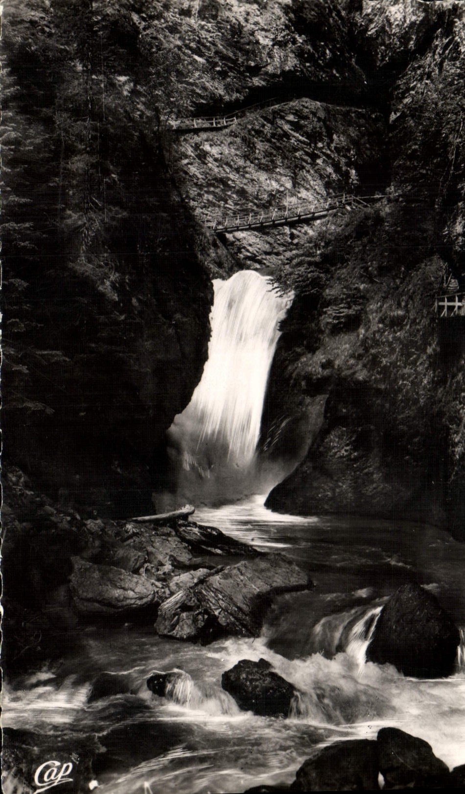CPM Servoz Les Gorges de la Diosaz Cascade de l'Aigle