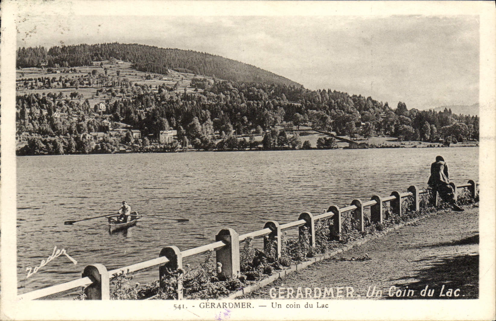 CPA Gerardmer Un coin du Lac