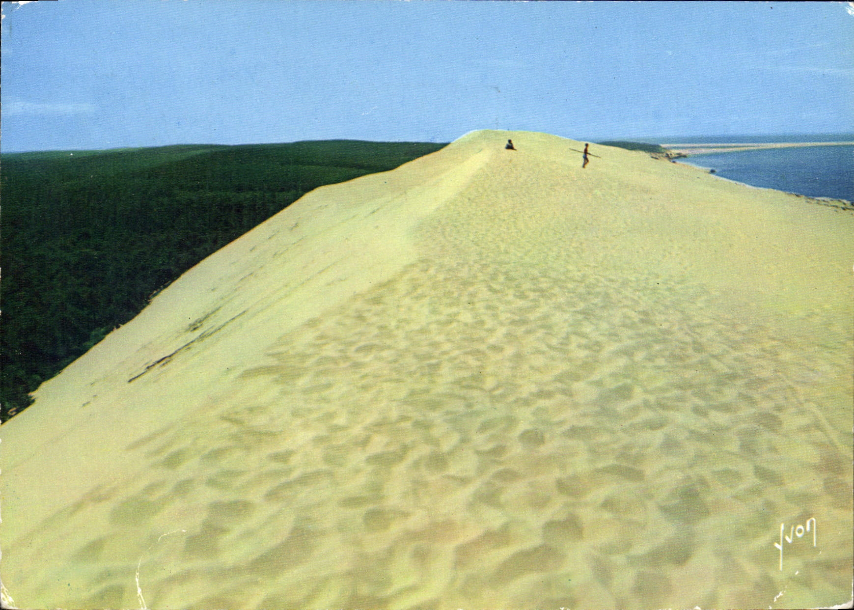 MODERN CARD Colors And Light of France Basin Of Arcachon the large dune of Pilat