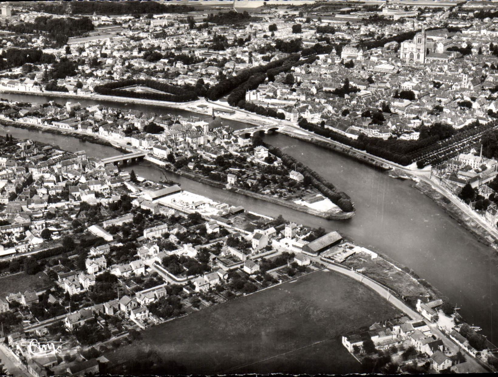 POSTAL MODERNA Sens visión e I Yonne