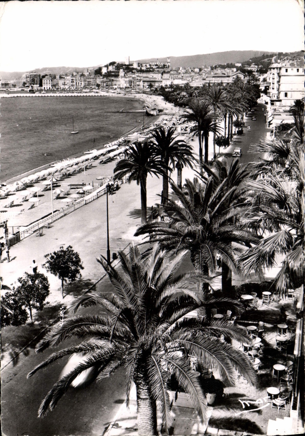 CPM Cannes La Croisette et le Suquet
