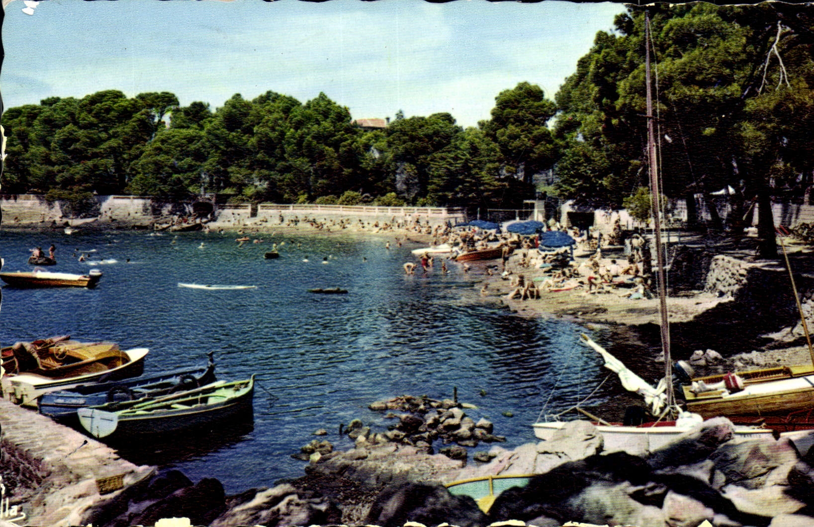 CPM La Corniche D'Or Environs de Saint Raphael La Plags de Boulouris