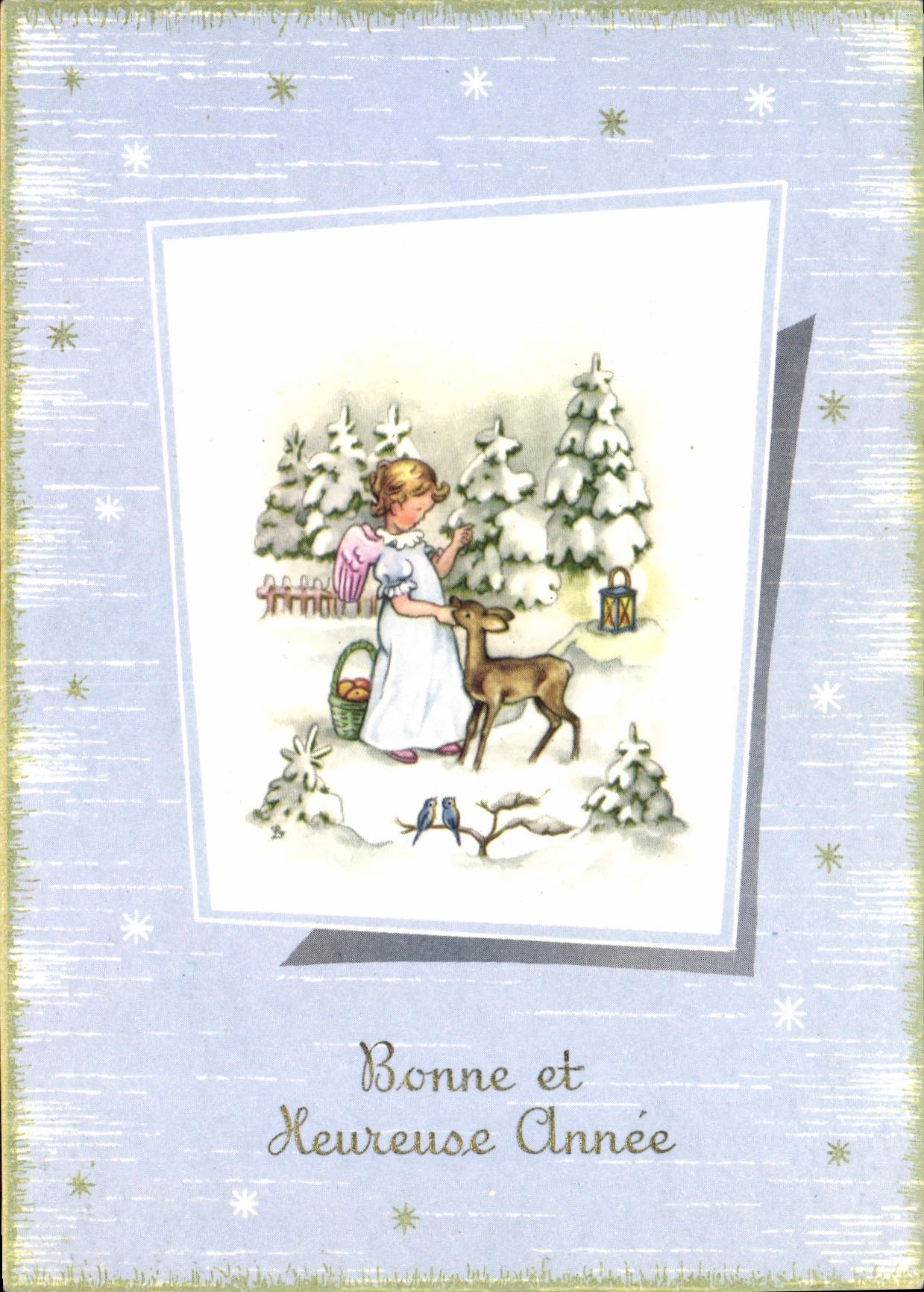 CPM Bonne et Heureuse annee