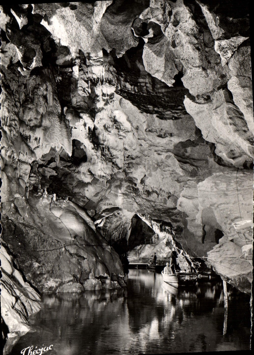 CPM Grottes de Betharram La Riviere au Debarcadere