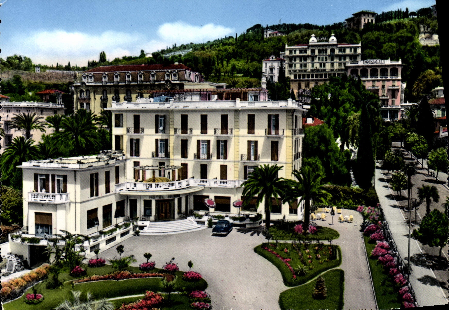 CPM Riviera dei Flori Bordighera Grandi Alberghi