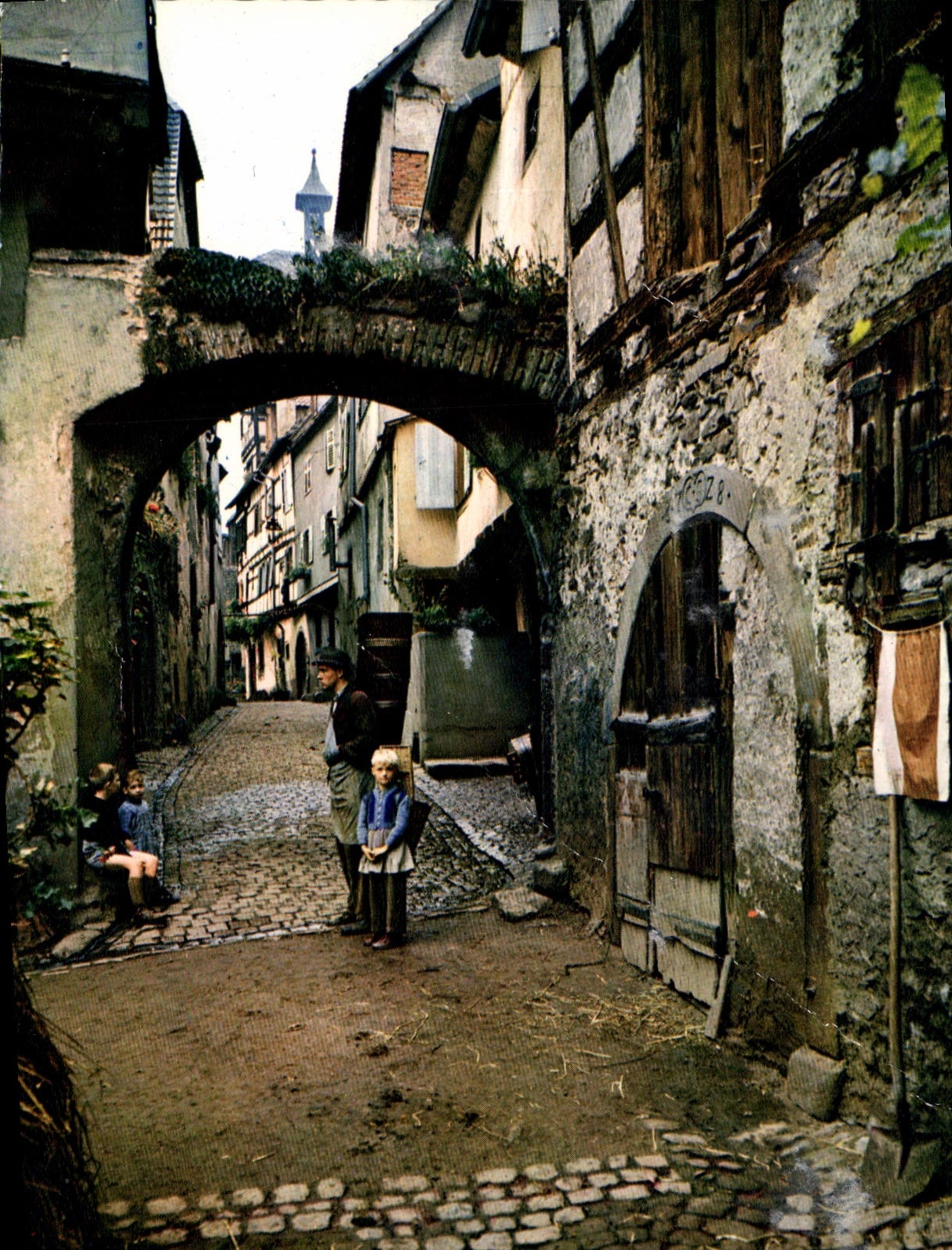 MODERN CARD Picturesque Riquewihr